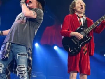 Cuando Axl Rose (Guns N Roses) fue el vocalista de AC/DC durante una gira: “Aluciné, me sentí muy orgulloso”