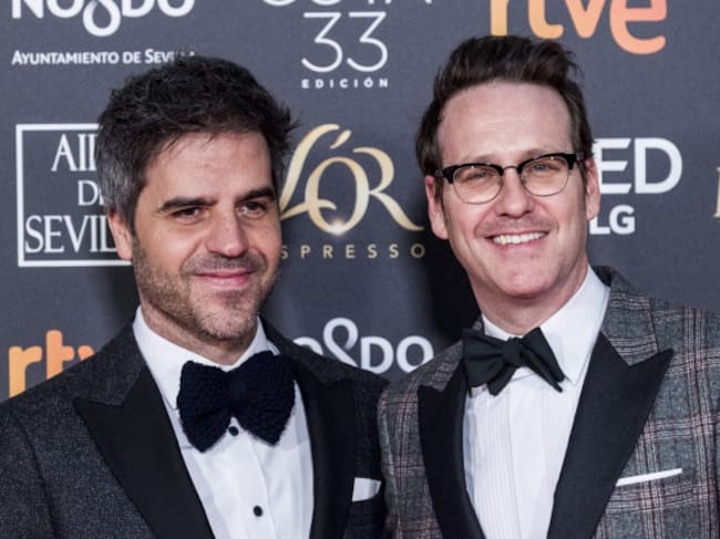 Ernesto Sevilla y Joaquín Reyes en los Goya 2019