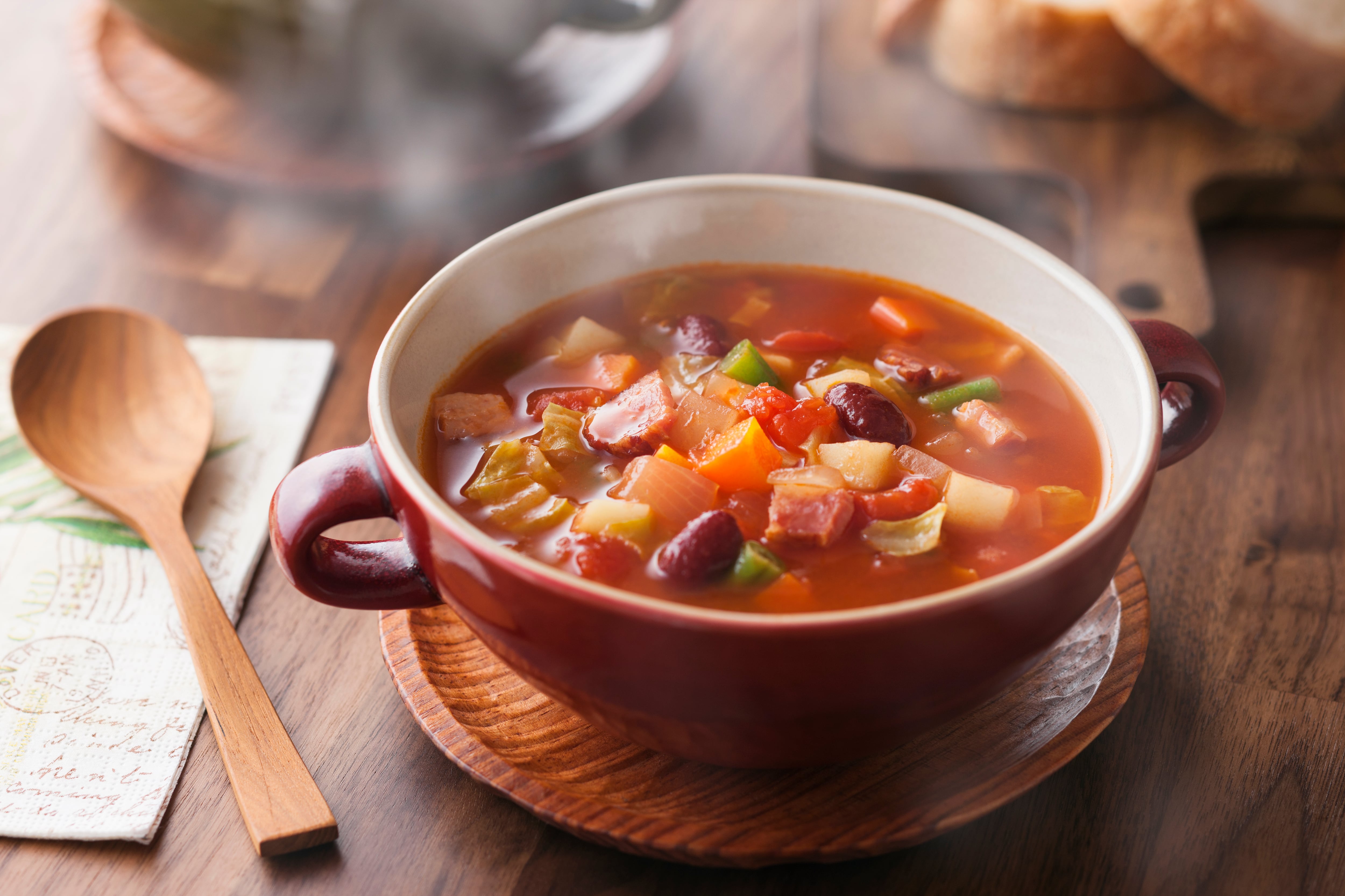 Minestrone de verduras