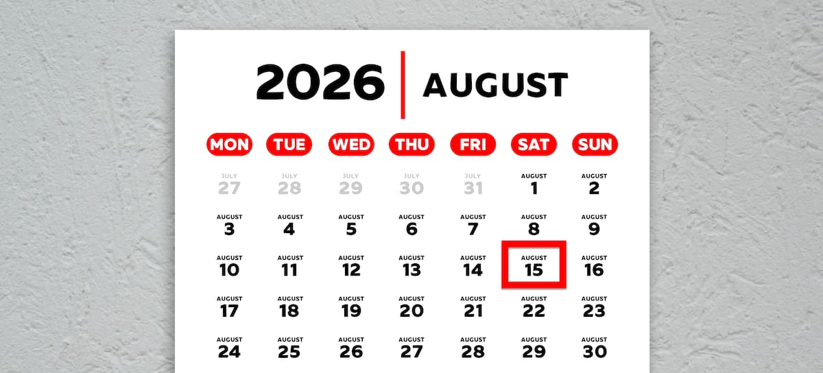 15 de agosto 2026