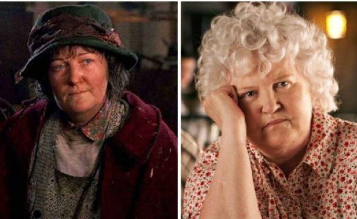 Brenda Fricker - Interpretaba a la "Señora de la Paloma". En la vida real, participó en más de 30 películas.