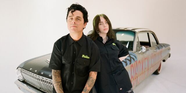 Billie Joe junto a Billie Eilish