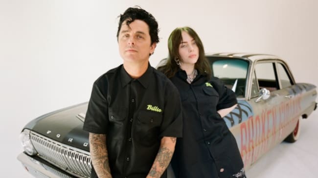 Billie Joe junto a Billie Eilish