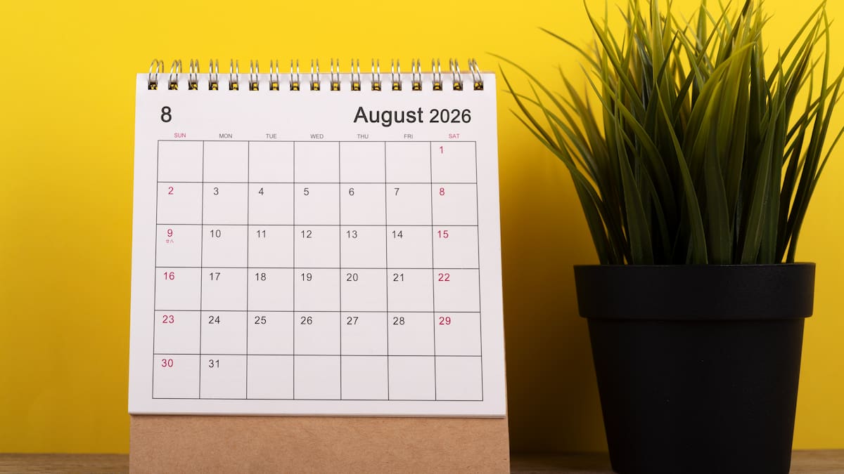 ¿Qué festivos hay en agosto de 2026? Todos los días festivos nacionales, autonómicos y locales