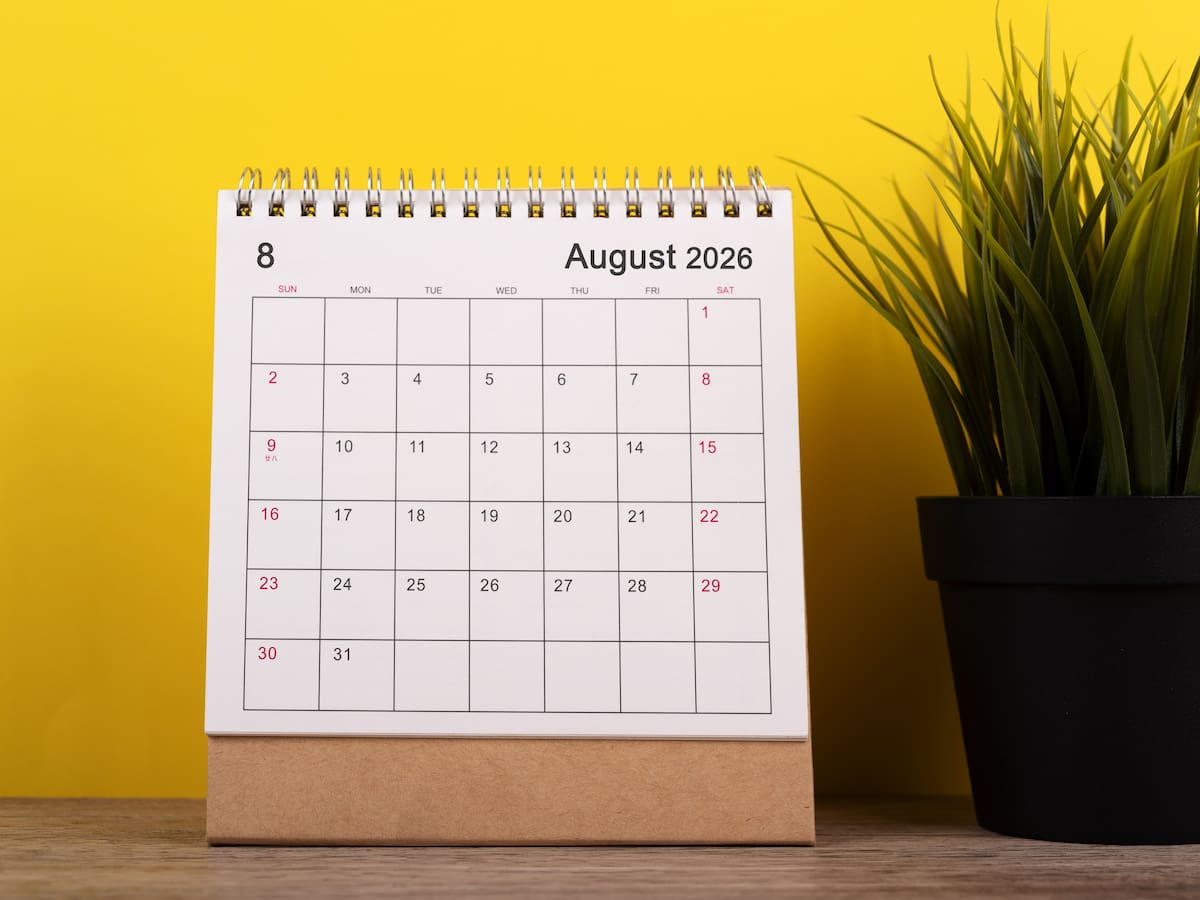 ¿Qué festivos hay en agosto de 2026? Todos los días festivos nacionales, autonómicos y locales
