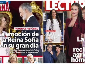 Estas son las portadas de las revistas del corazón de hoy, 26 de noviembre: el nuevo plan de Aitana y Plex, Rosalía y la salud de Antonio Resines