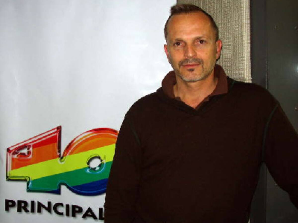 Miguel Bosé en Los 40 Principales