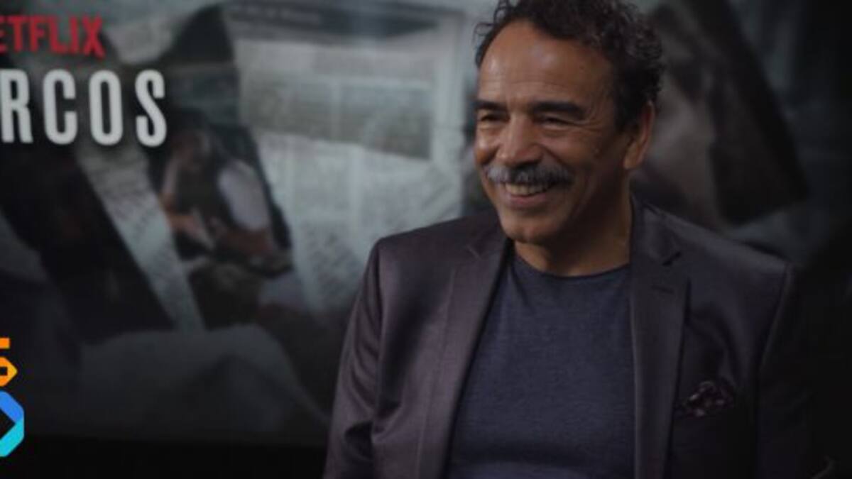 Damián Alcázar nos contó sobre la nueva temporada de "Narcos"