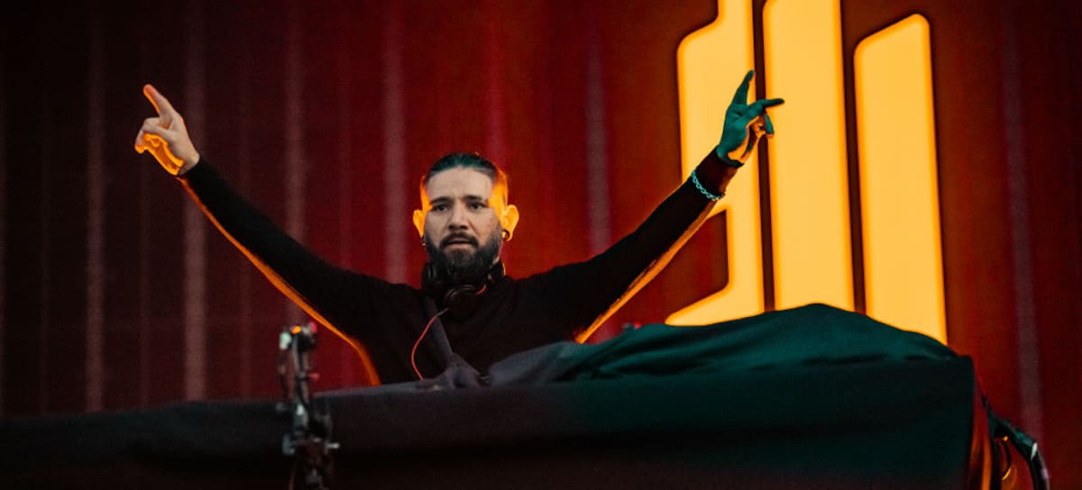 Skrillex en Ruisrock Festival en Finlandia