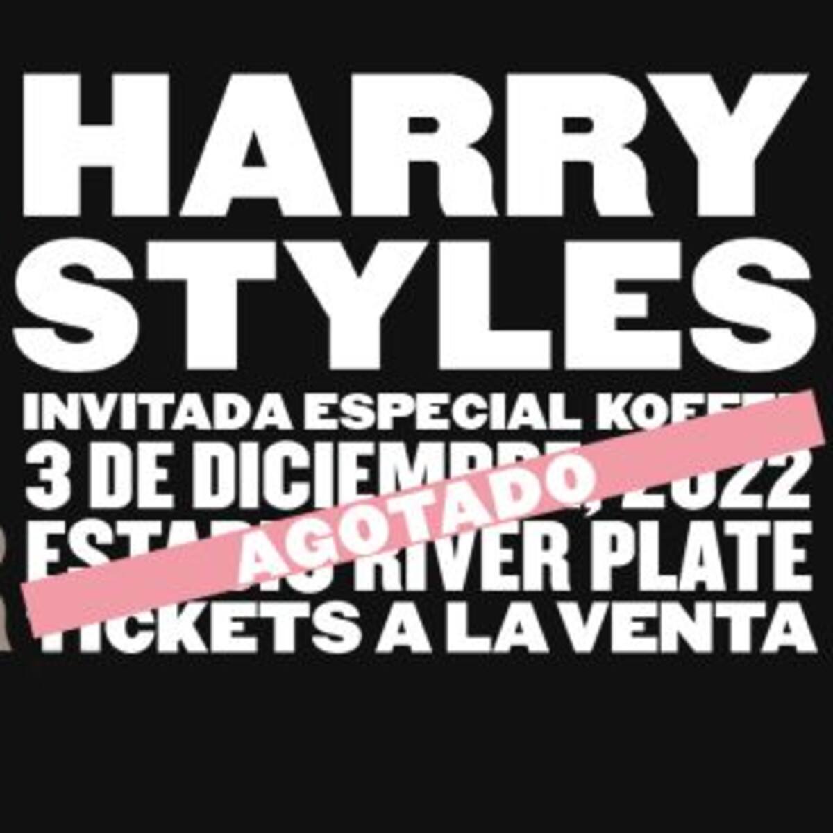 ¡Harry Styles agotó su show en Argentina!