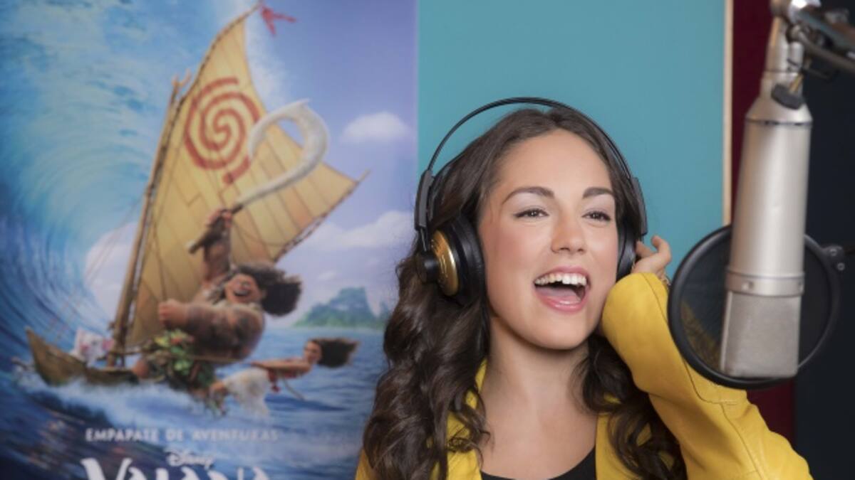 María Parrado, la voz en español de las canciones de Vaiana que se estrena el 2 de diciembre
