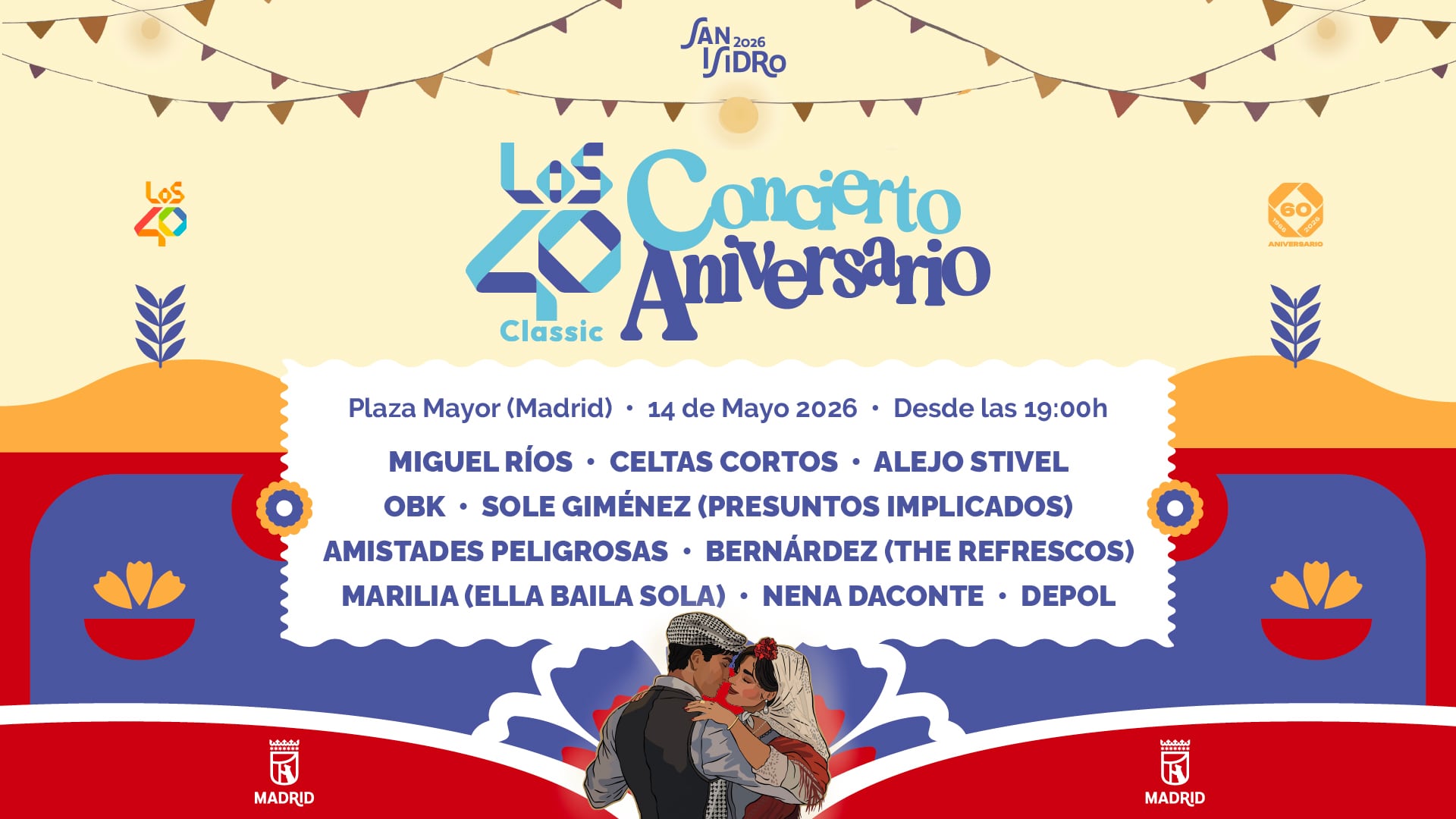 Cartel de San Isidro 2026