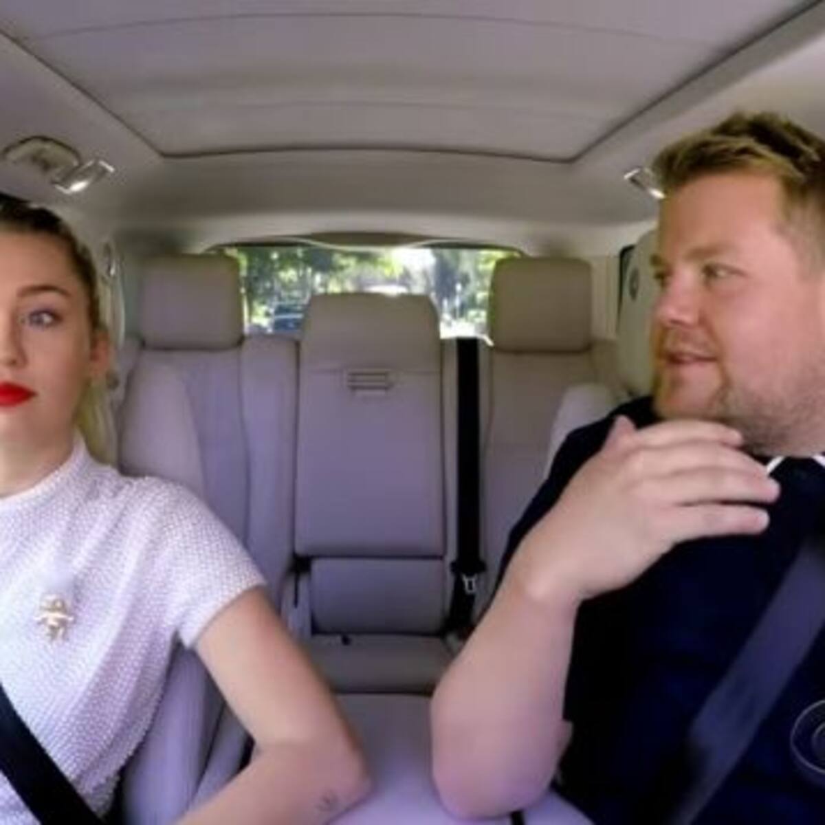 El imperdible Carpool Karaoke de Miley Cyrus