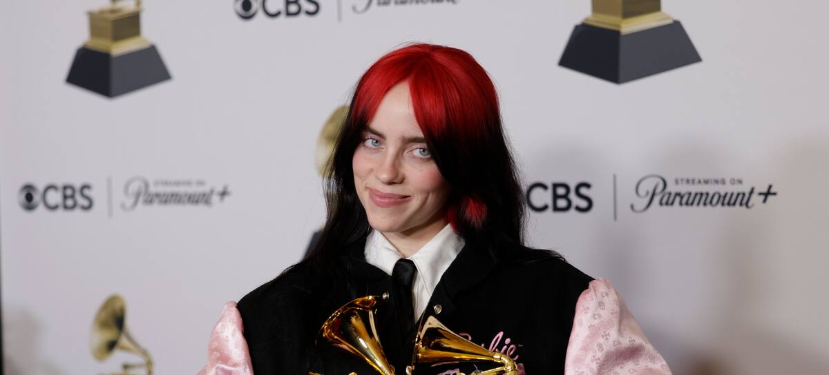 Billie Eilish en la 66ª Grammy Awards
