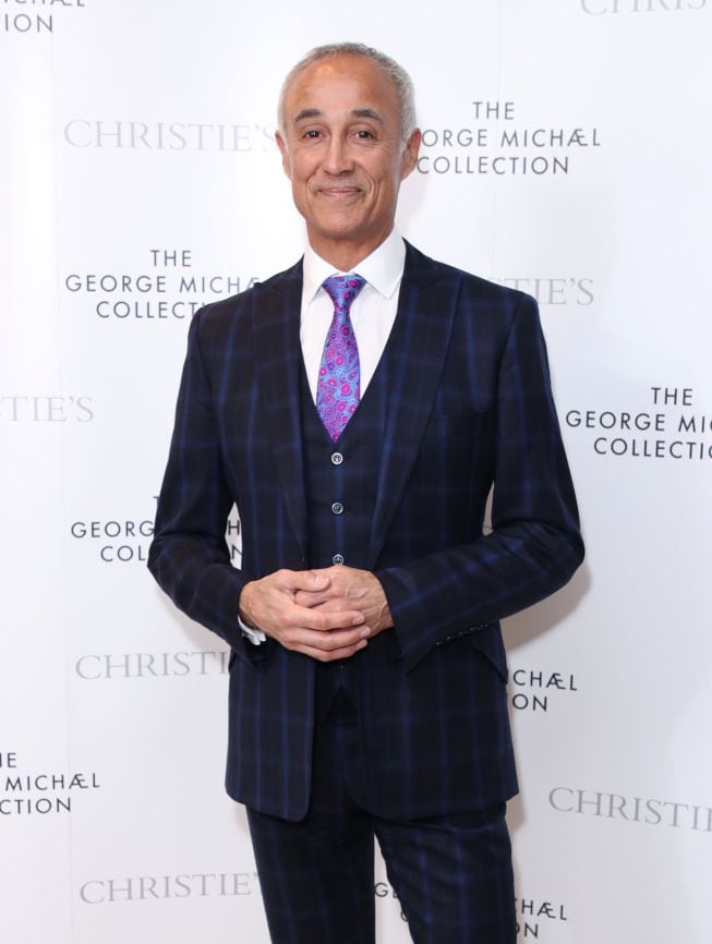 Andrew Ridgeley, en la exposición The George Michael Collection en 2019.