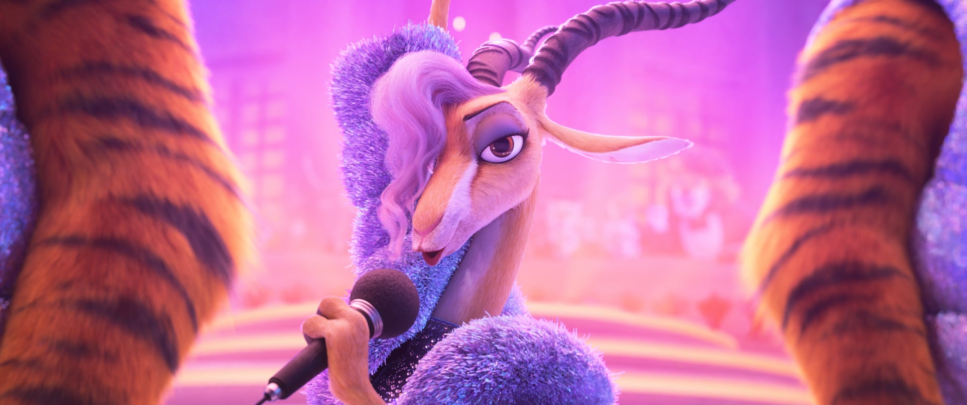 Frame de Gazelle (personaje doblado por Shakira) en &#039;ZOOTOPIA 2&#039; (Zootrópolis), película que se estrena el 28 de noviembre en cines.