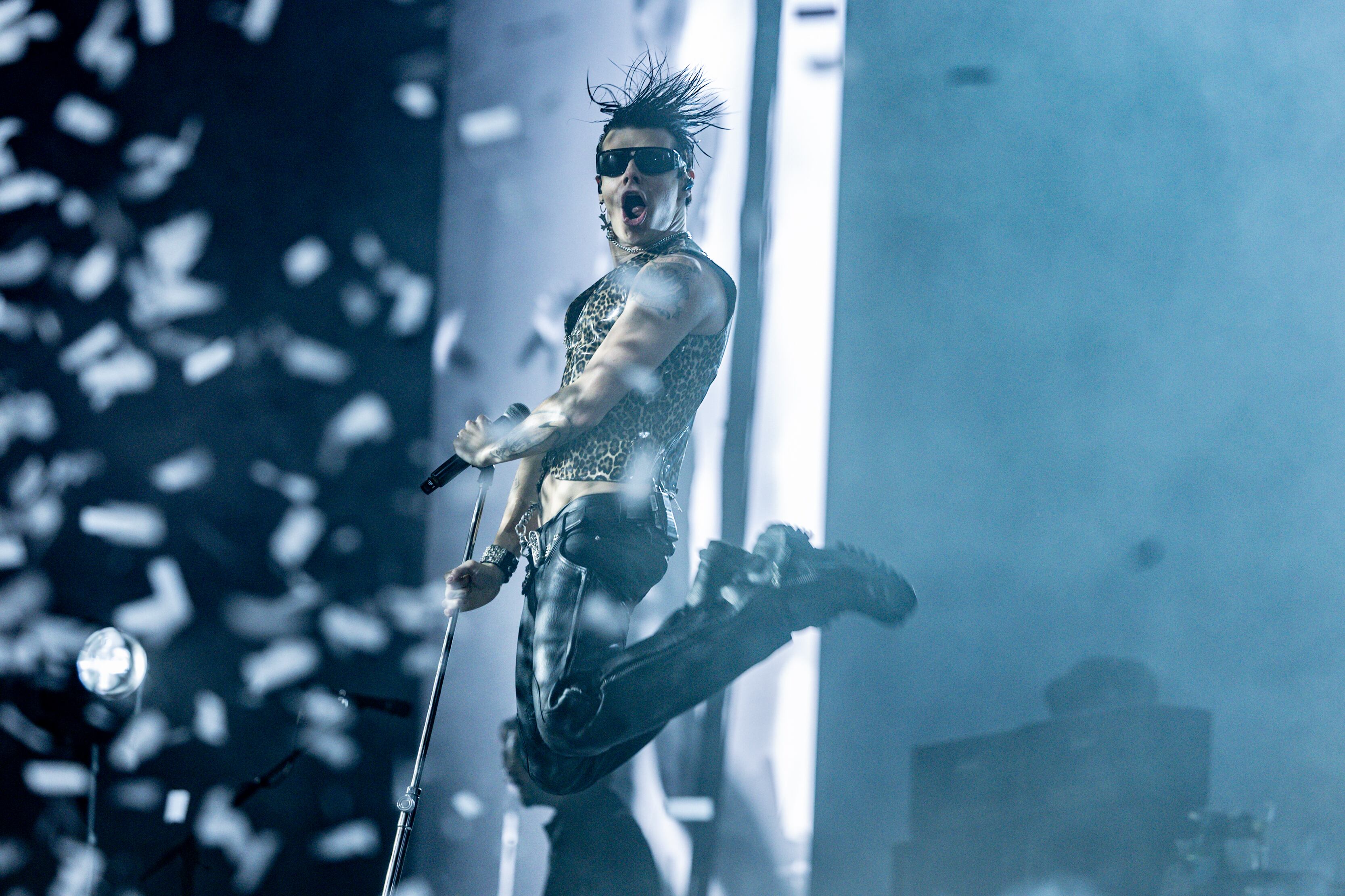 Yungblud actuando en el Palacio Vistalegre Arena en Madrid. / Mariano Regidor/Redferns