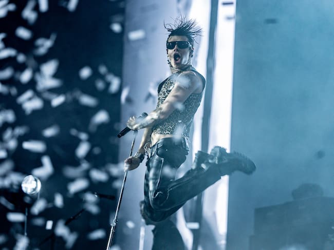 Yungblud actuando en el Palacio Vistalegre Arena en Madrid. / Mariano Regidor/Redferns
