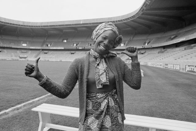 Rita Marley, la última mujer de Bob Marley.