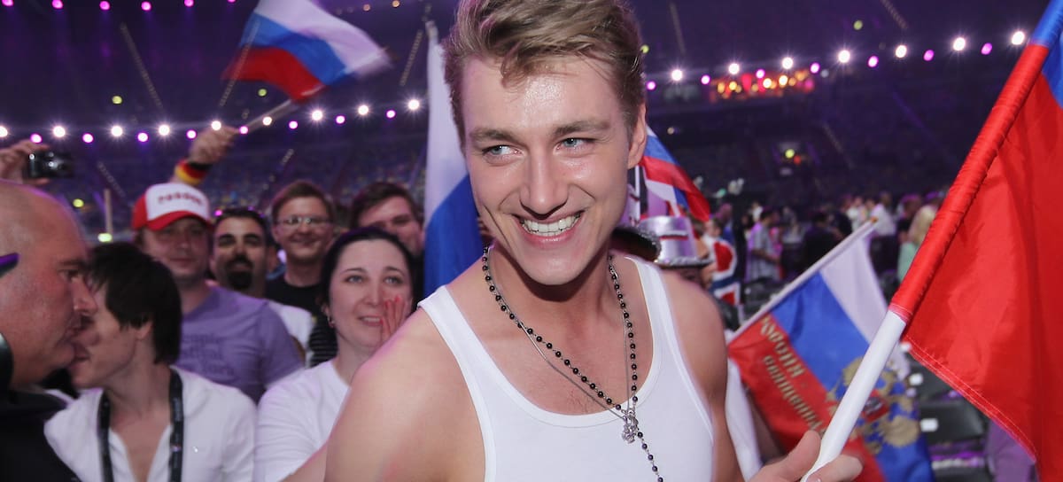 Imagen del representante ruso en Eurovision 2011