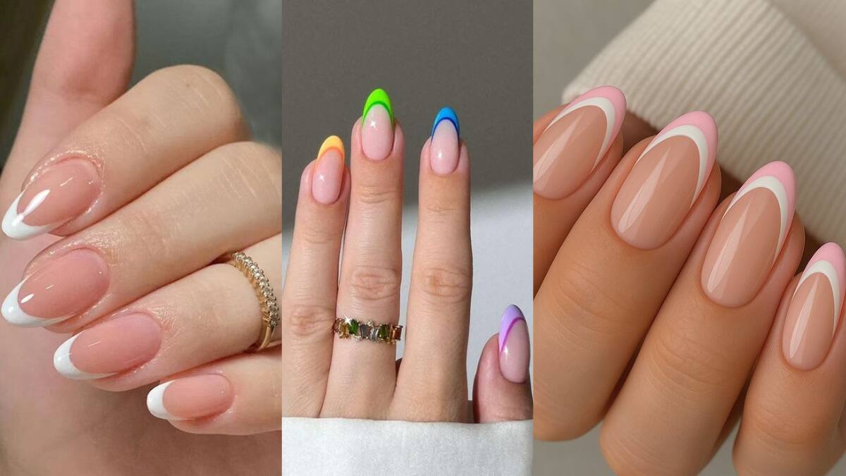 8 diseños de uñas estilo fránces; son fáciles y se pueden hacer en casa ...