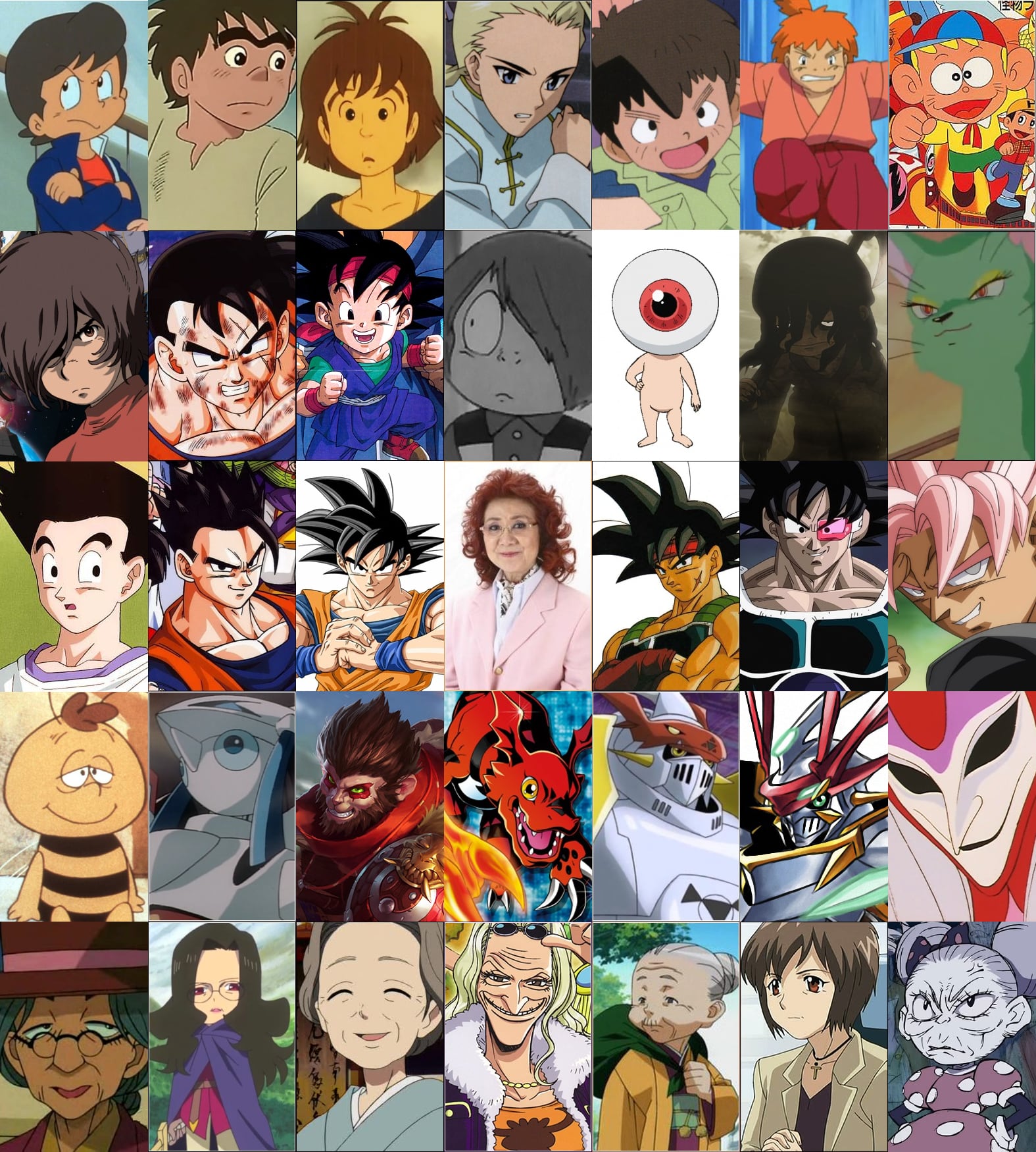 Las voces de Masako Nozawa