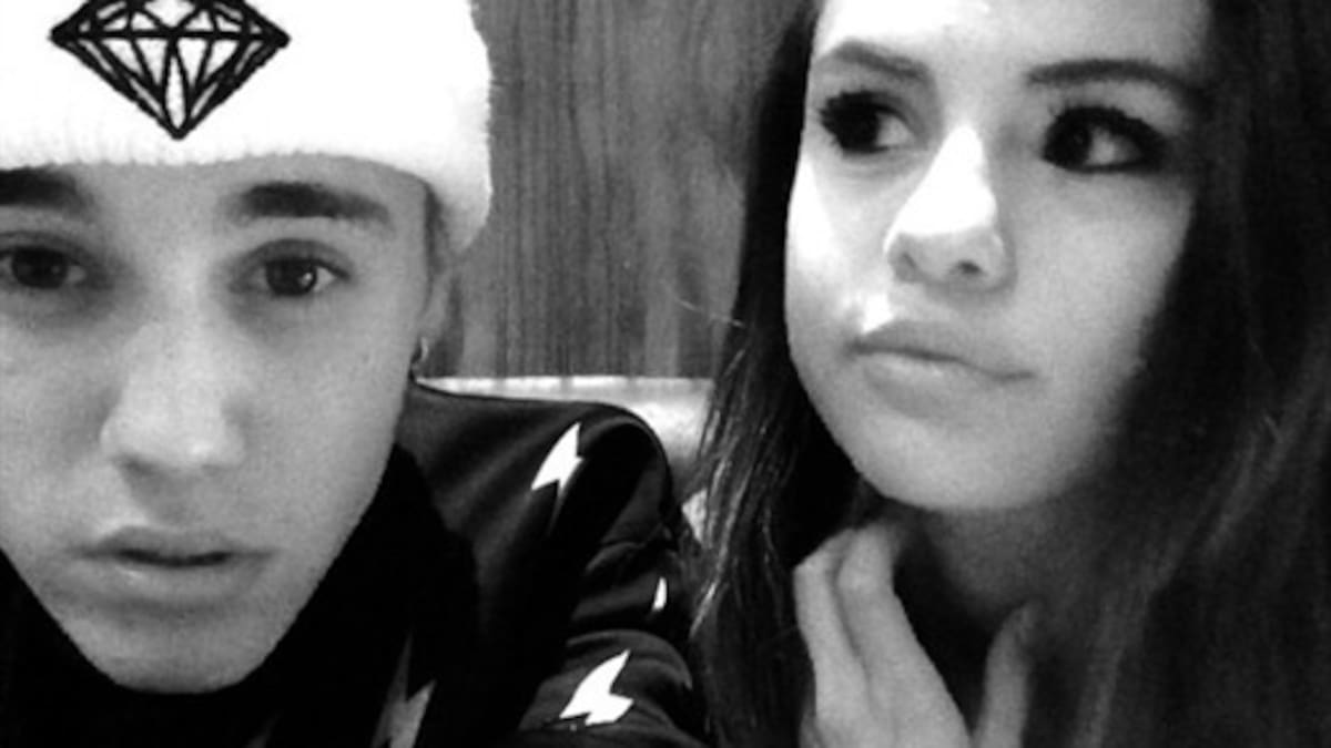 Justin Bieber posteó una foto con Selena Gómez
