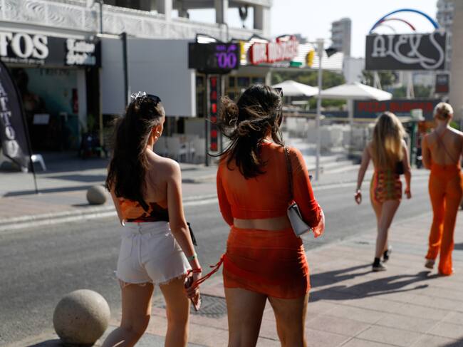 La ciudad española Magaluf