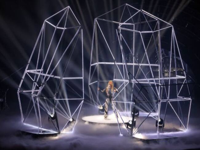 Sam Ryder, representando a Reino Unido en 2022.