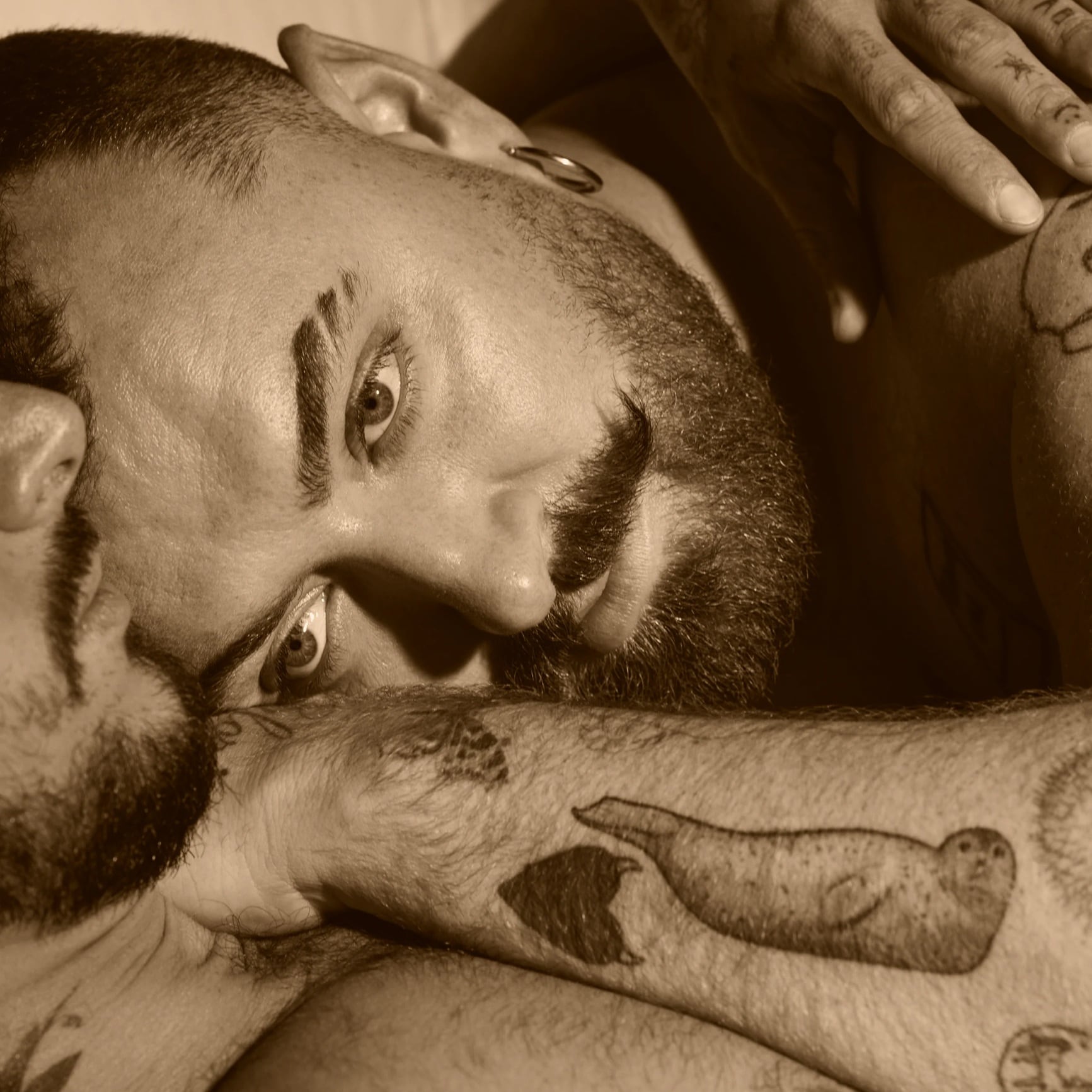 Sam Smith, en la sesión promocional de Hazel Eyes
