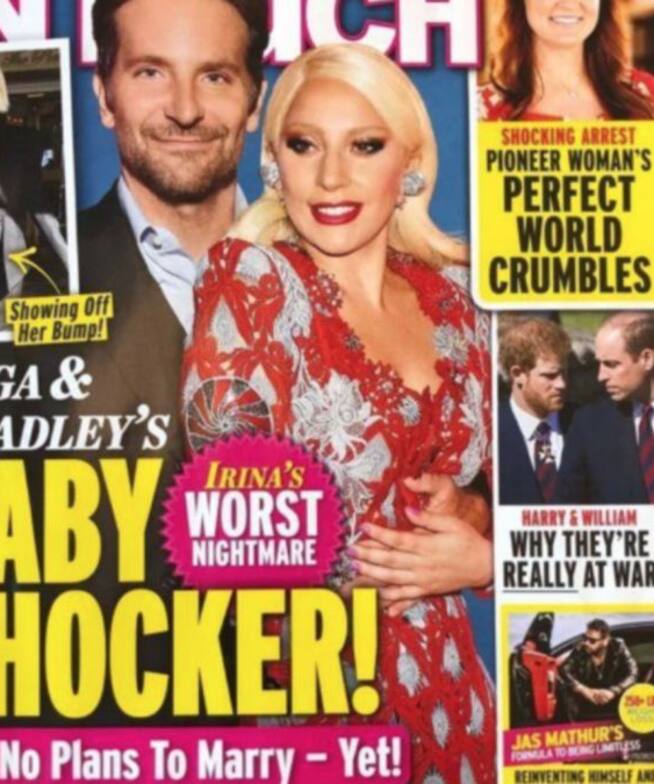 Bradley Cooper y Lady Gaga esperan bebé
