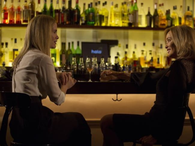 Sarah Paulson y Jessica Lange, hija y suprema en 'American Horror Story: Coven'.