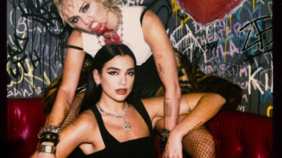 Miley Cyrus y Dua Lipa presentan "Prisoner"
