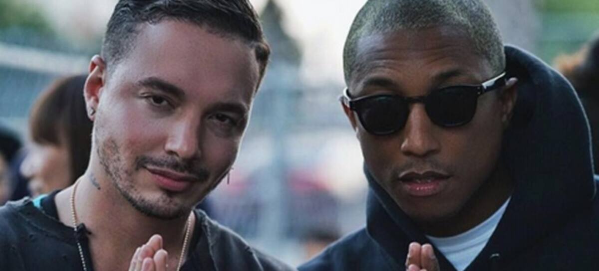 J Balvin y Pharrel Williams