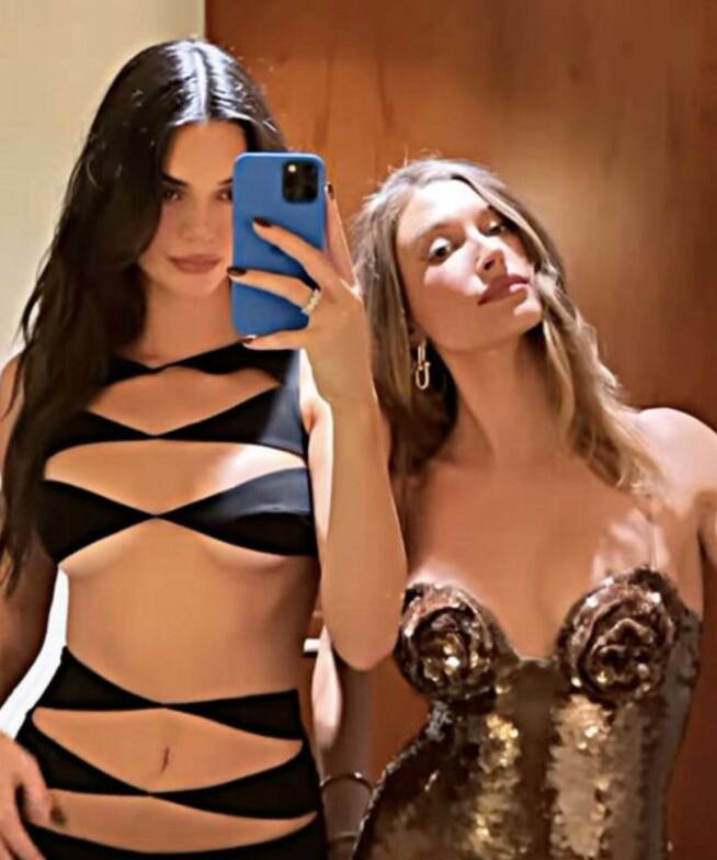 Kendall tuvo el permiso de su amiga para usar el vestido