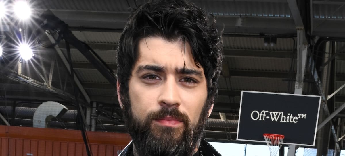 Zayn Malik en la New York Fashion week, marzo de 2024.