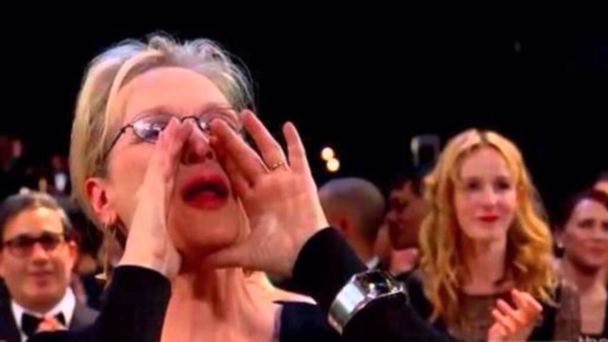 Meryl Streep actualizó su propio meme
