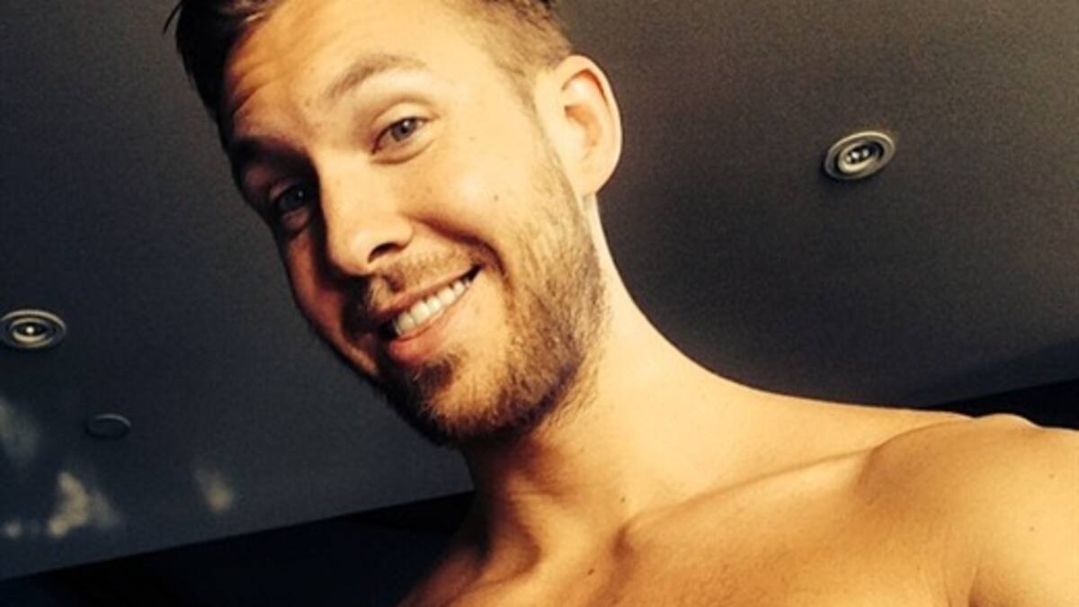 Las selfies de Calvin Harris sin remeras