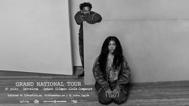 Cartel oficial de Grand National Tour: Kendrick Lamar & SZA