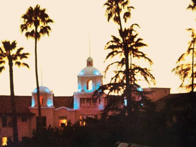 Detalle del disco &#039;Hotel California&#039; de The Eagles&#039;