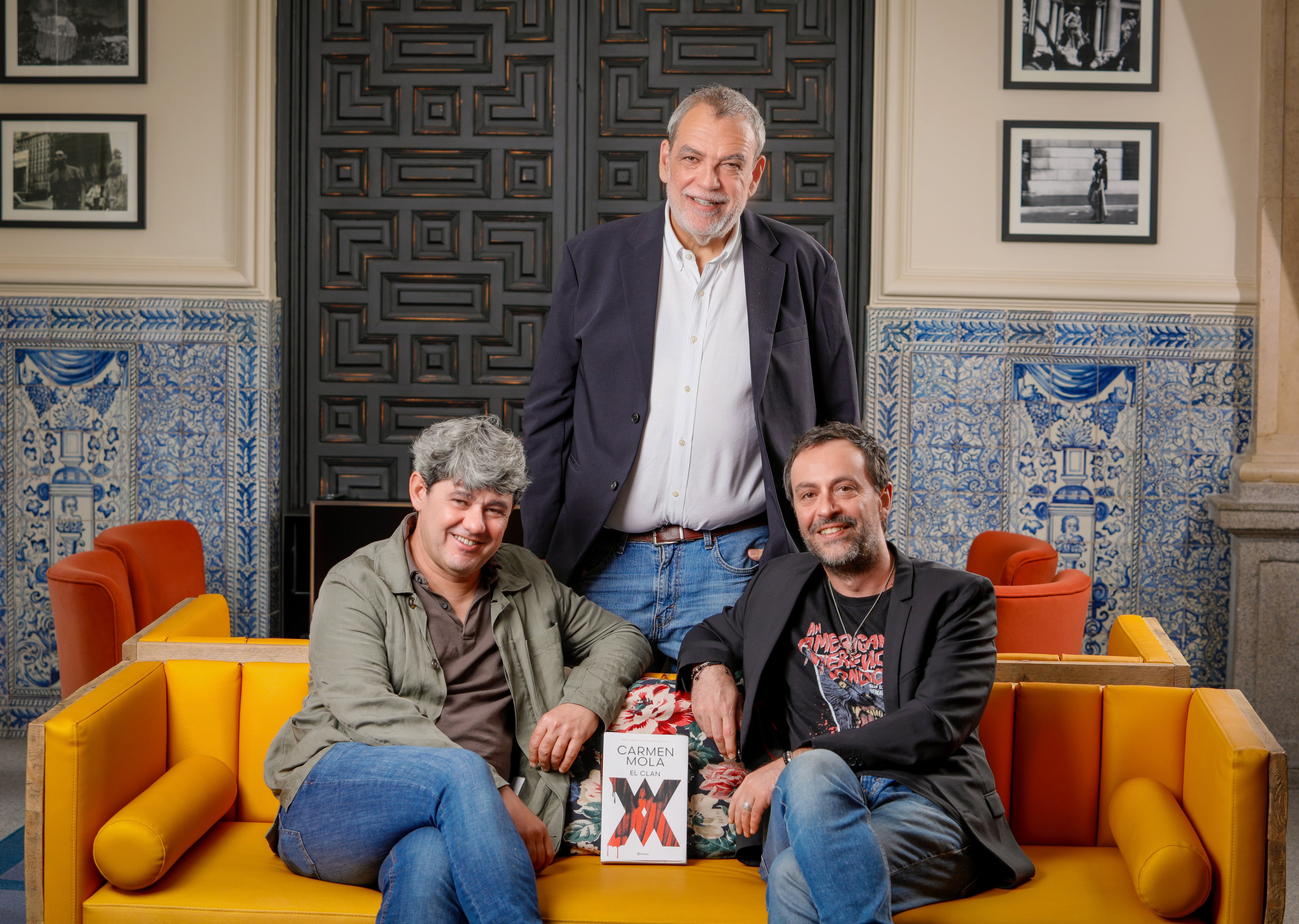 Antonio Mercero, Jorge Díaz y Agustín Martínez son Carmen Mola.