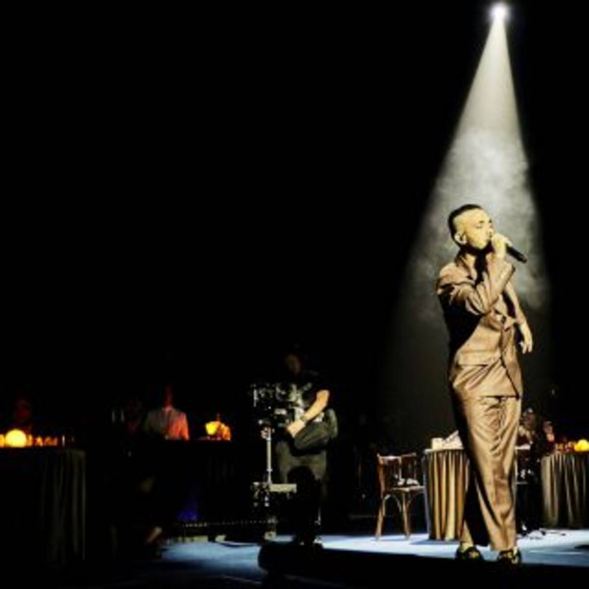 C. TANGANA sorprendió en su primera noche en Buenos Aires