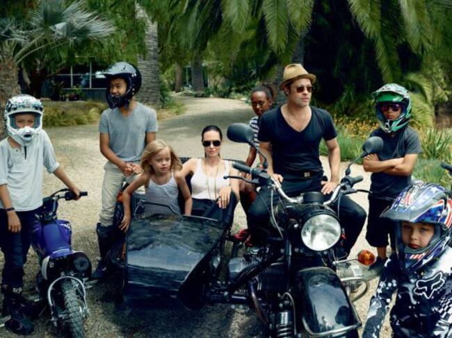 Angelina Jolie y Brad Pitt parecían tener la familia perfecta.