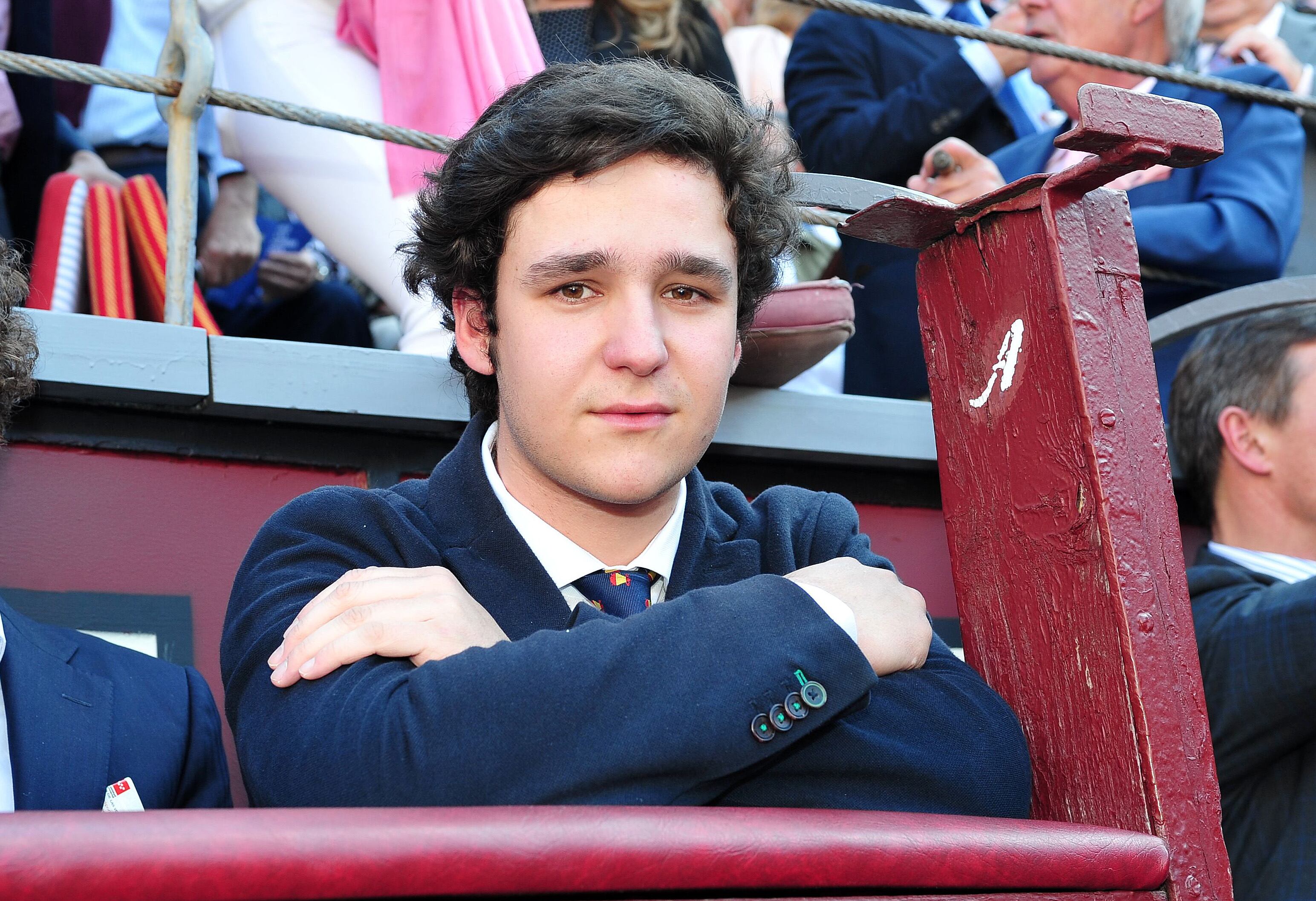 Froilán en una corrida de toros en Las Ventas, en 2018