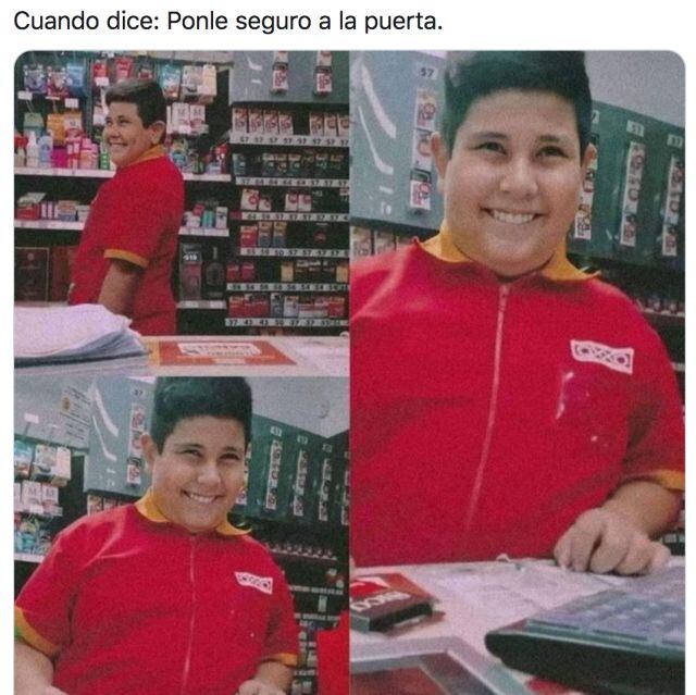 Memes del niño vendiendo condones