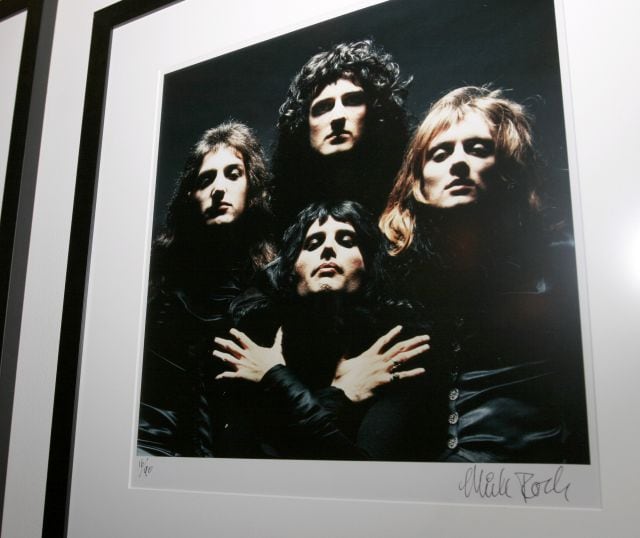 Portada del disco &#039;Queen II&#039;, una fotografía de Mick Rock.