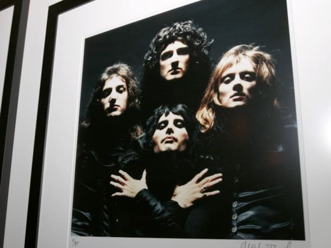 Portada del disco 'Queen II', una fotografía de Mick Rock.
