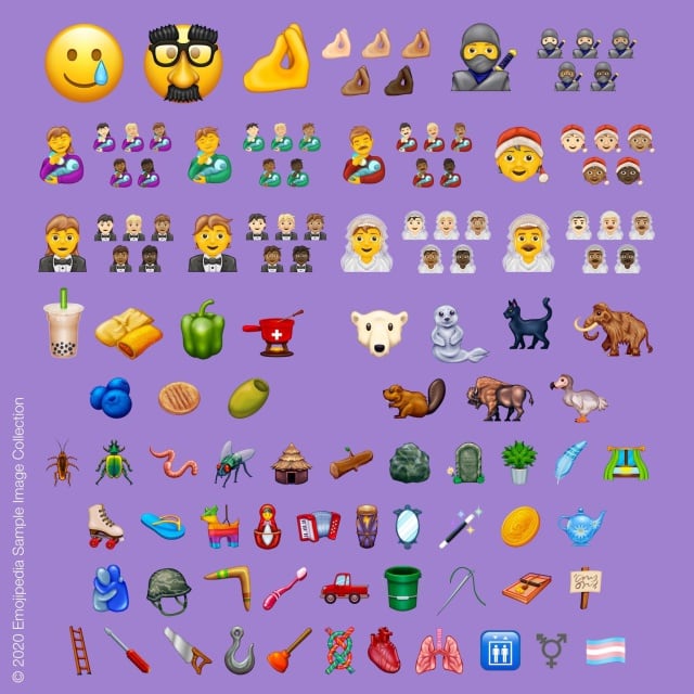 Lista de los nuevos emojis