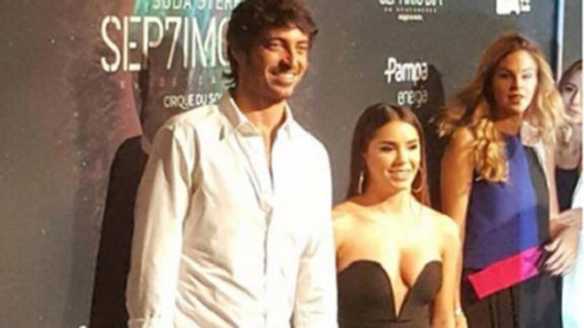 Lali Espósito, muy enamorada en el estreno de 'Séptimo Día'