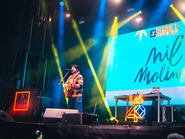 Nil Moliner en LOS40 Summer Live en Águilas